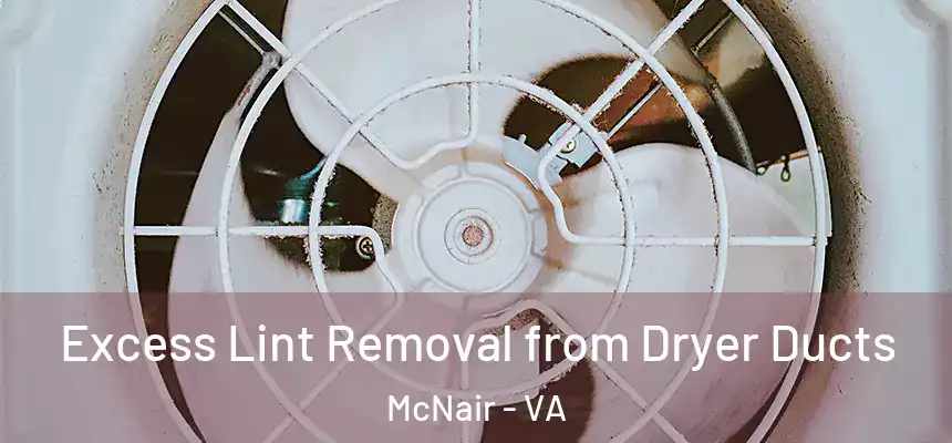  Excess Lint Removal from Dryer Ducts McNair - VA